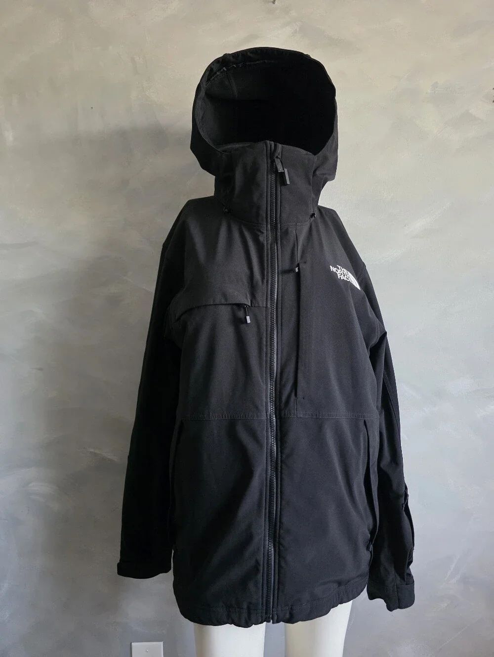 THE NORTH FACEMen's Apex Storm Peak Triclimate Jacket Sz L Black EUC